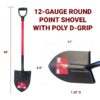 12-Gauge Round Point D-Grip 12-Gauge Round Point D-Grip measurements