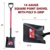 14-Gauge Square Point D-Grip copy 14-Gauge Square Point D-Grip measurements