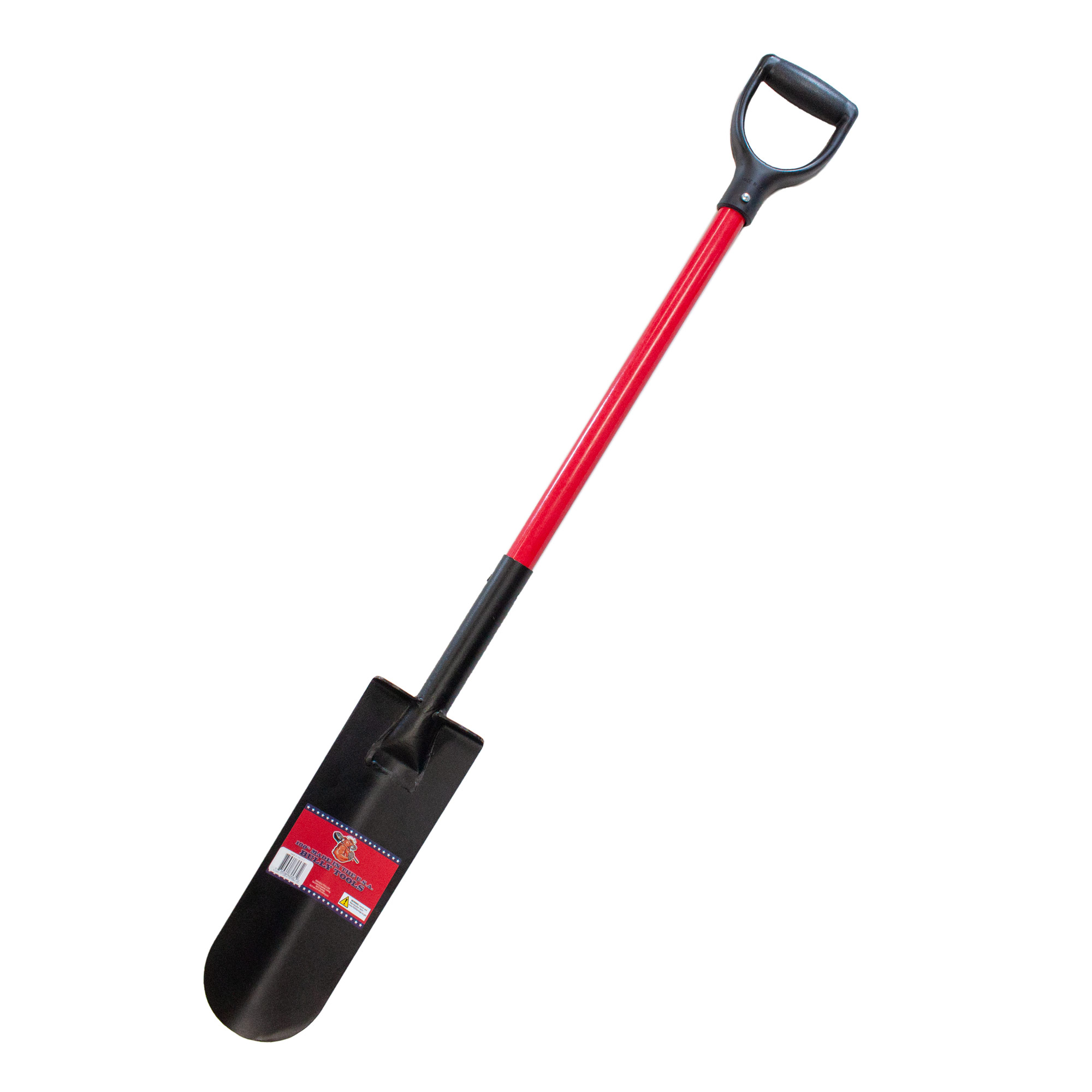 Drain Spade with Fiberglass Handle and D-Grip
