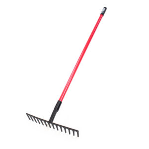 14-Tine Level Head Rake with Fiberglass Handle