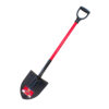 92510-v2 12-Gauge Round Point Shovel with Poly D-Grip