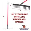 Stone Rake Stone rake measurements
