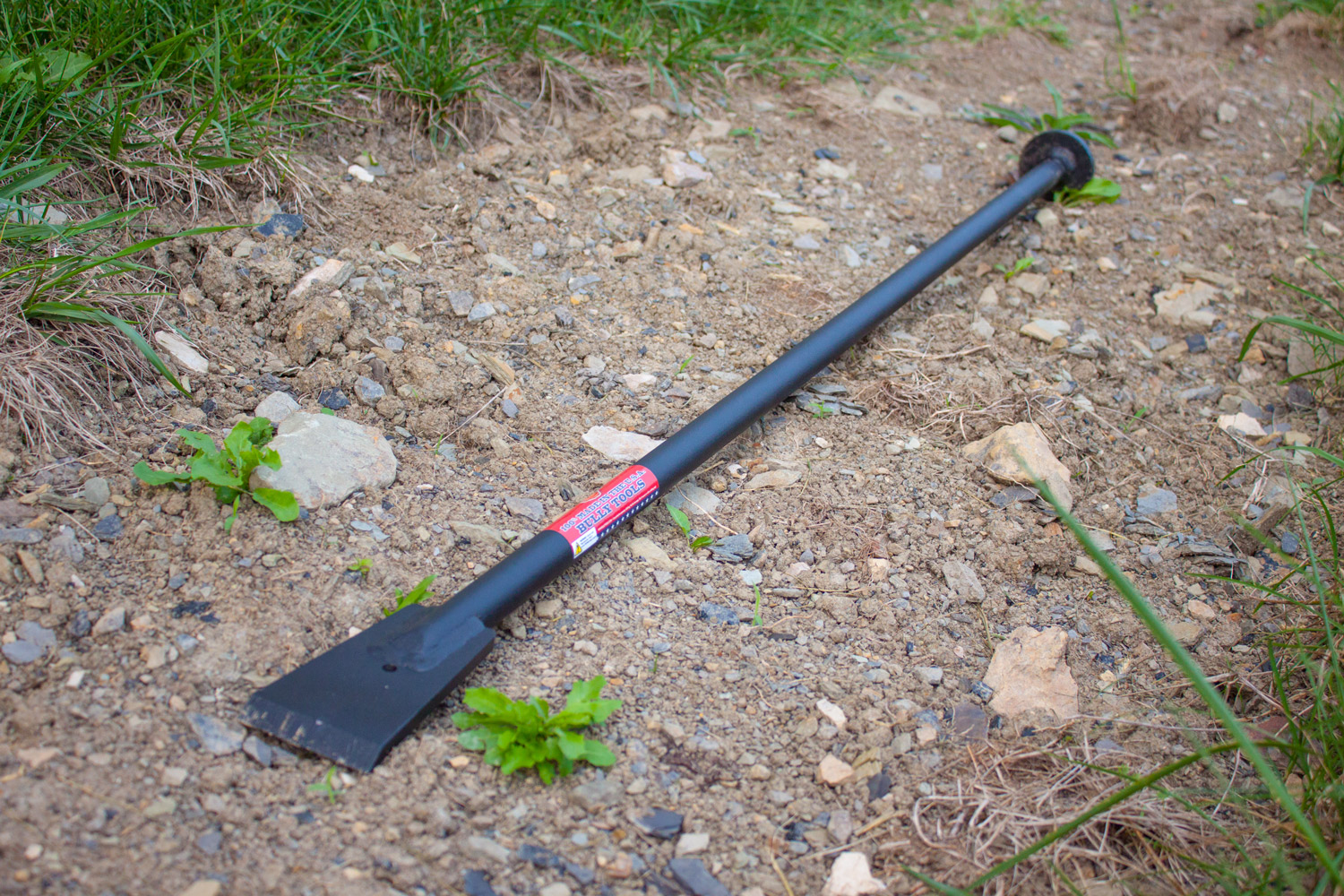 Steel Tamping / Digging Bar laying down