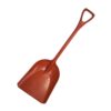 polyscoop-rust 42-Inch One-Piece Poly Scoop D-Grip Rust
