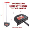 Lawn Edger Round Lawn Edger dimensions