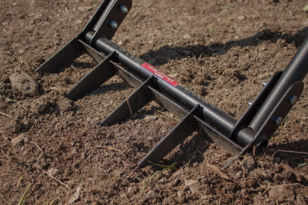 Broadfork in ground