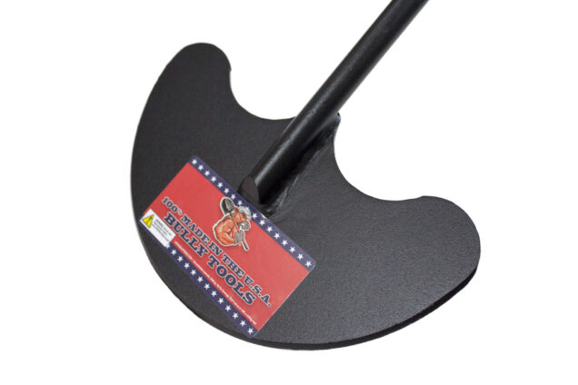Sod lifter head closeup