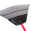 30" Poly Lawn / Leaf Rake Back