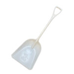 One Piece Poly Scoop - white